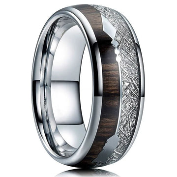 Titanium Steel Fishbone Arrow Finger Ring